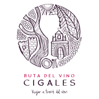 Logotipo de la Ruta del Vino Cigales, propuesta de enoturismo en Valladolid